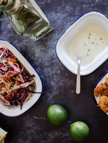 Crispy Coconut Prawns with Tequila Lime Mayo